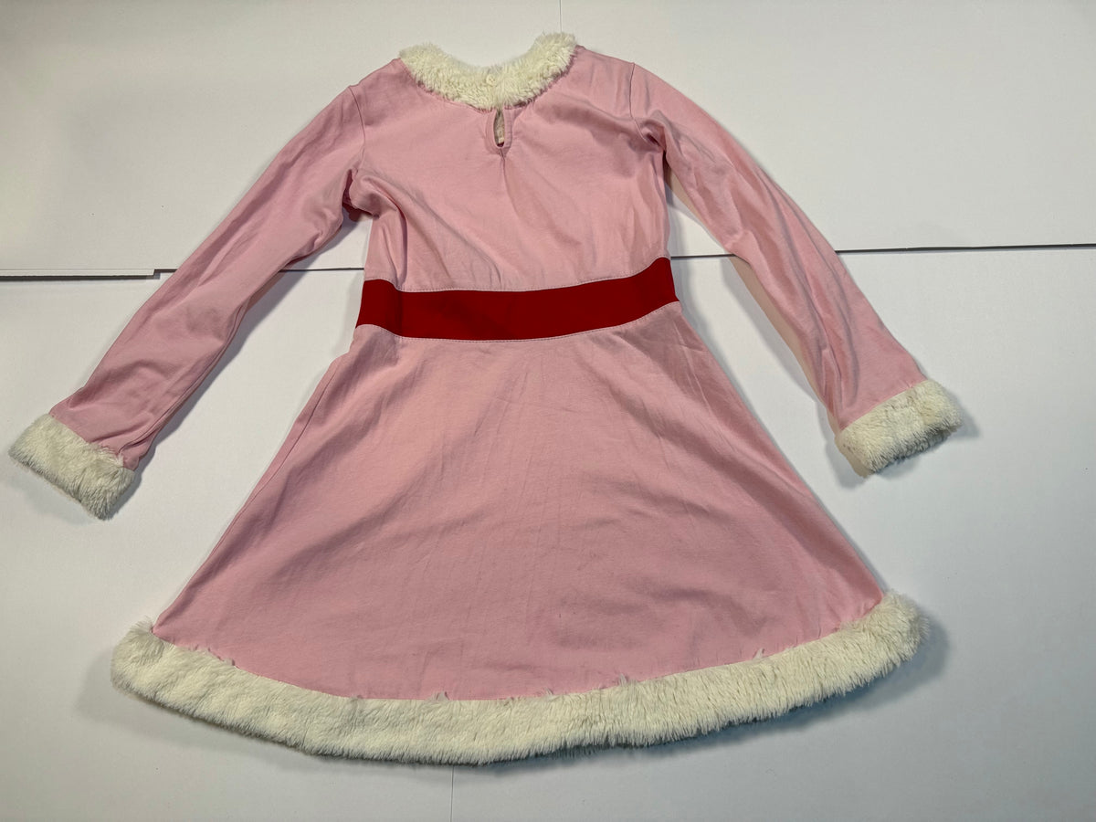 #141 Girls 5 (110) Hanna Andersson Elf the Movie Dress 1 of 2