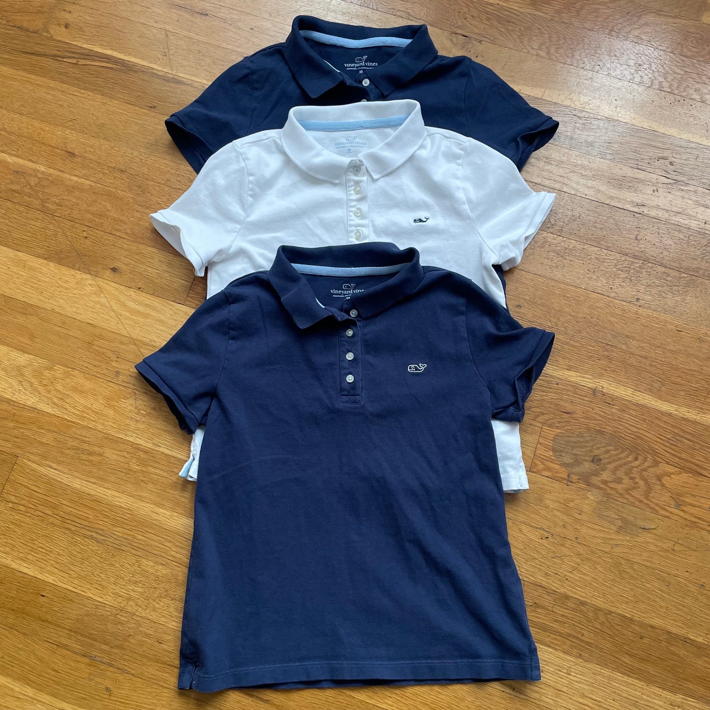 #116 Boys Girls Vineyard Vines polos 12-14