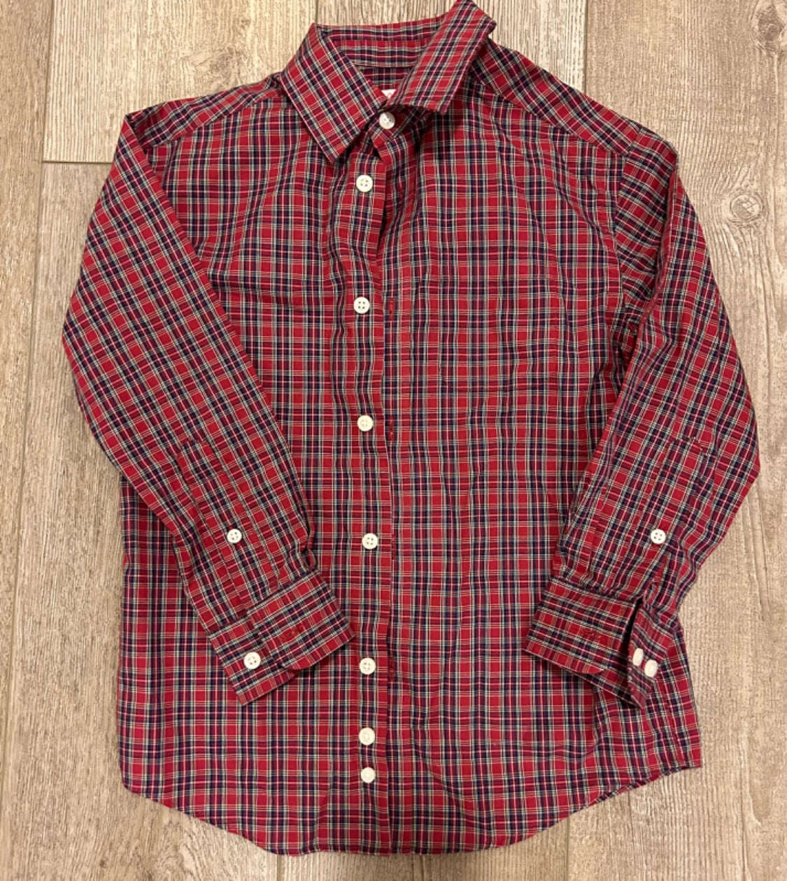 C&J 4/5 Plaid Shirt