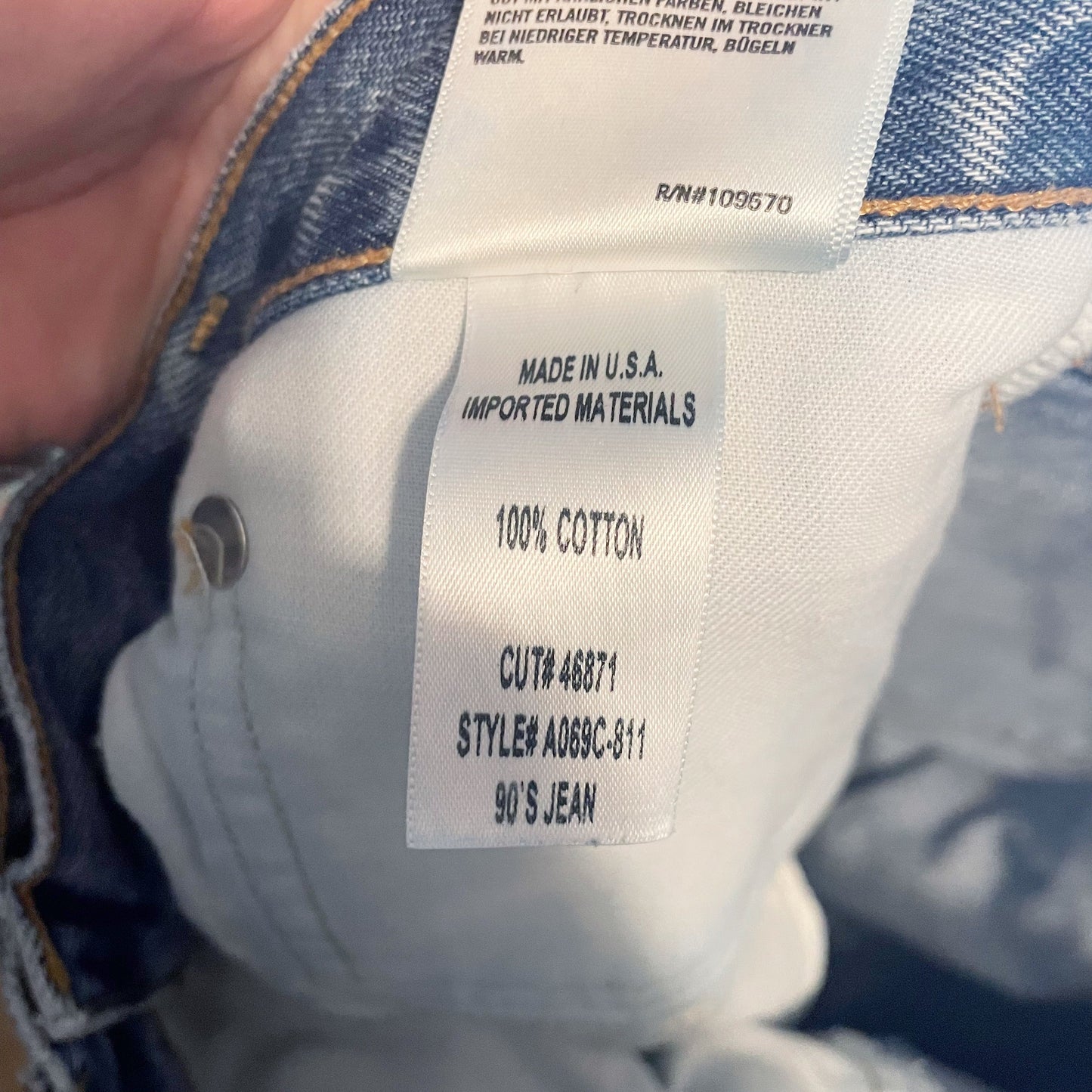 #118 | Size 28 | Agolde Women's 90's Jean