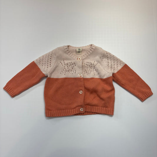 Seller 189 Girls 6m Tucker + Tate Two-Tone Cardigan