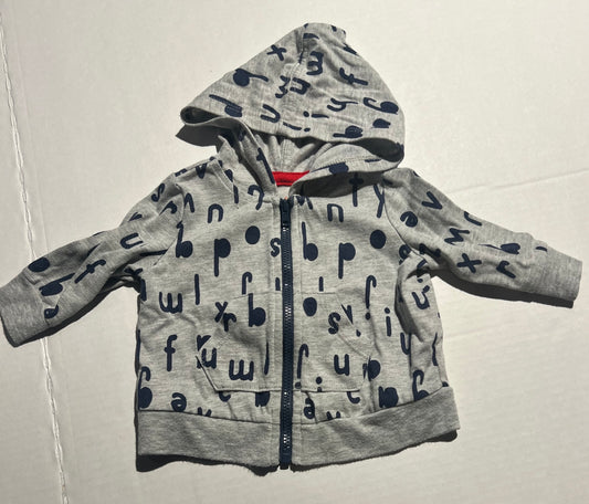 #98 Gender Neutral 3mo Zip Hoodie