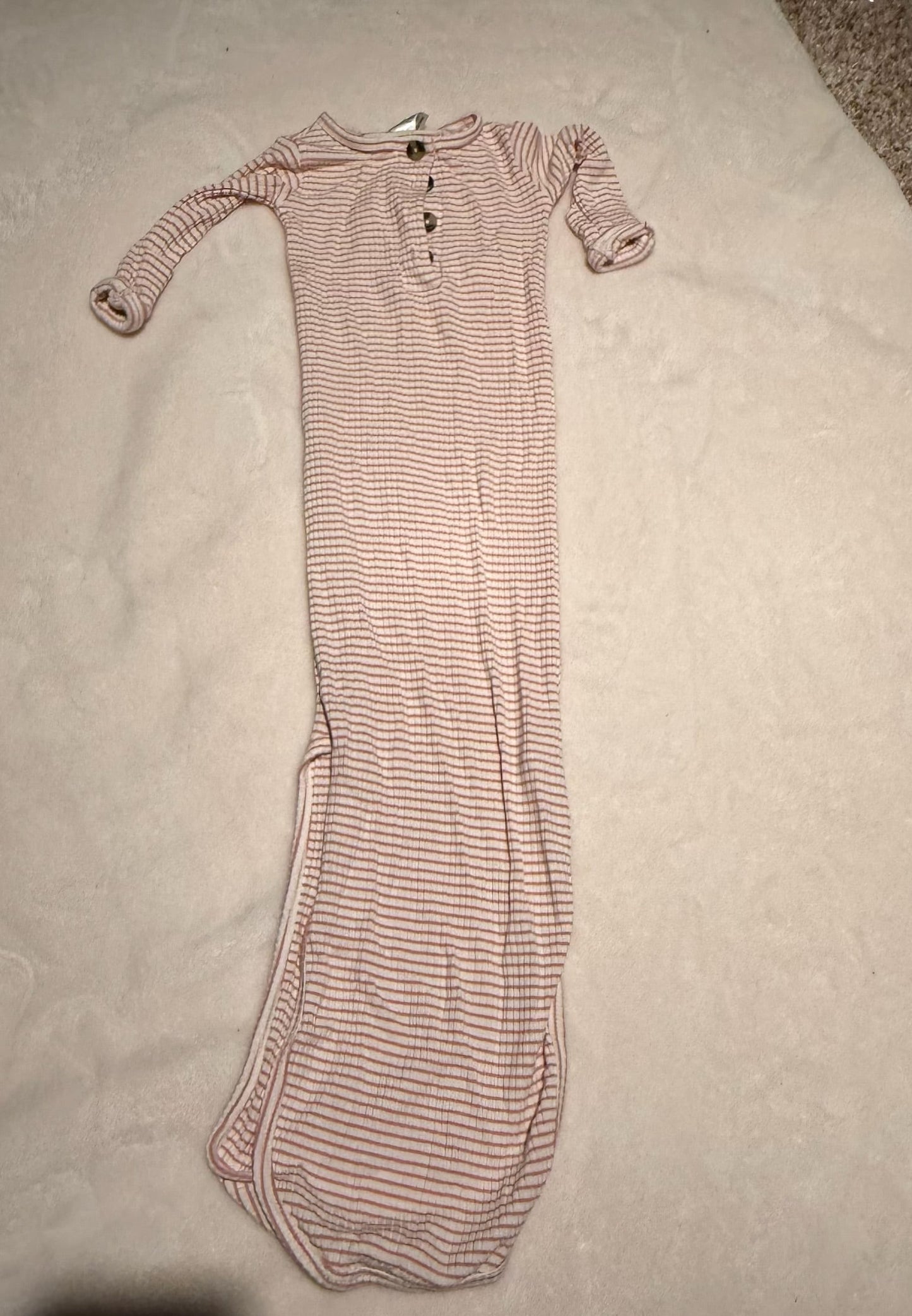 136 EUC Lou Lou outfit newborn