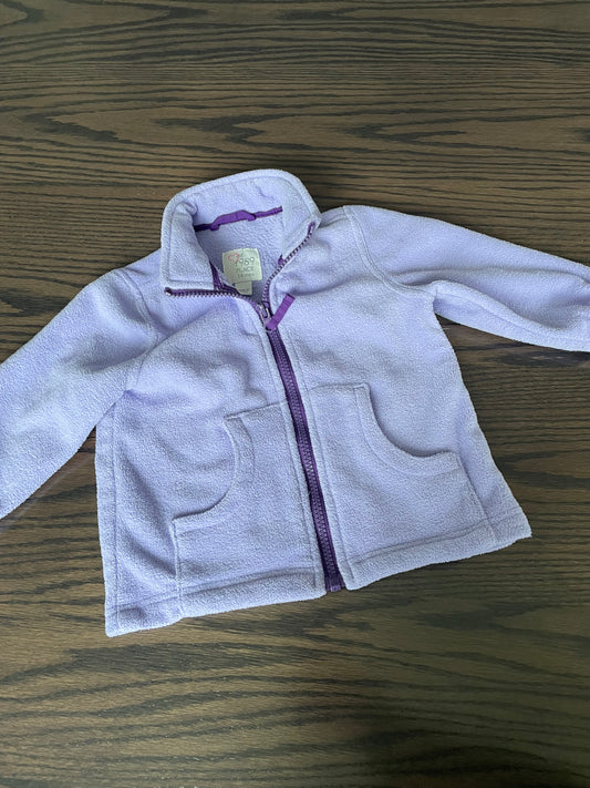 The Children's Place - Girls 18 Mo - Purple Fleece Jacket 45242