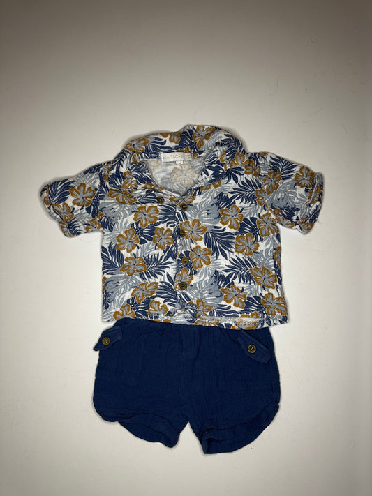 #33 REDUCED Boys Linen set