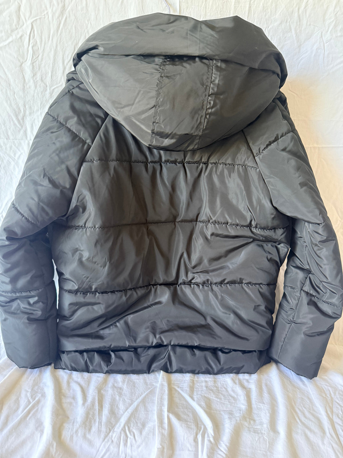 #143 7 For All Mankind hooded jacket women’s size medium