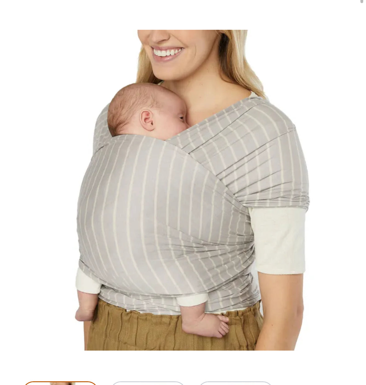 #102 Ergo baby Soft Aura Baby Wearing Wrap