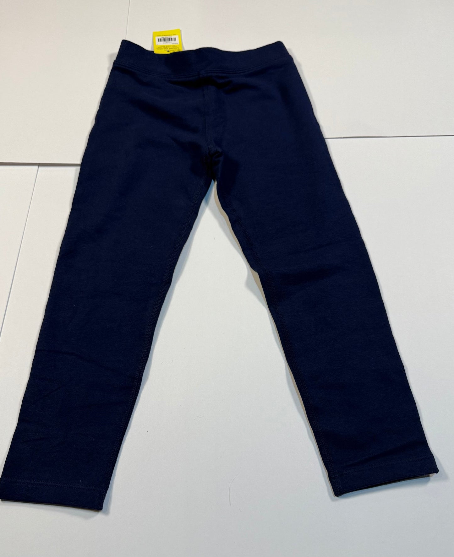 #180 Girls 5 NWT Primary Legging Bundle - Black, Navy and Teal Polka Dot