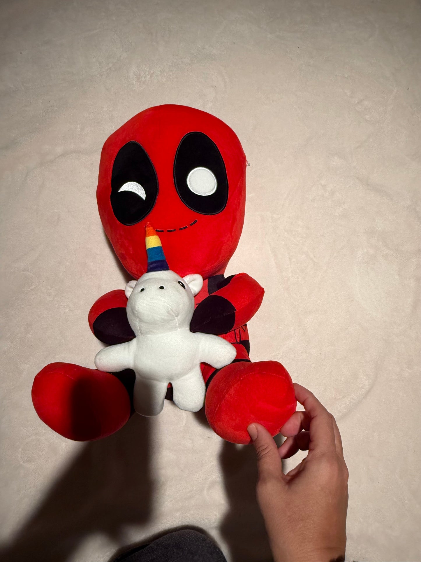 136 NWT Deadpool stuffed animal