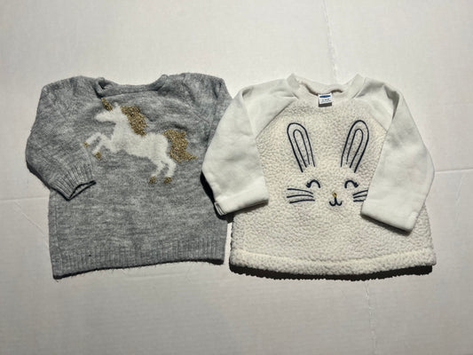 #98 Girls 9m Sweaters