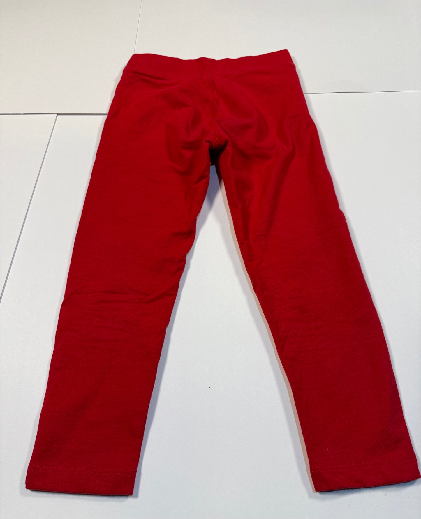 #180 Girls 5 Primary Legging Bundle - Red, Pink and Polka Dot