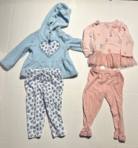 #98 Girls 12 Mo Outfit Bundles