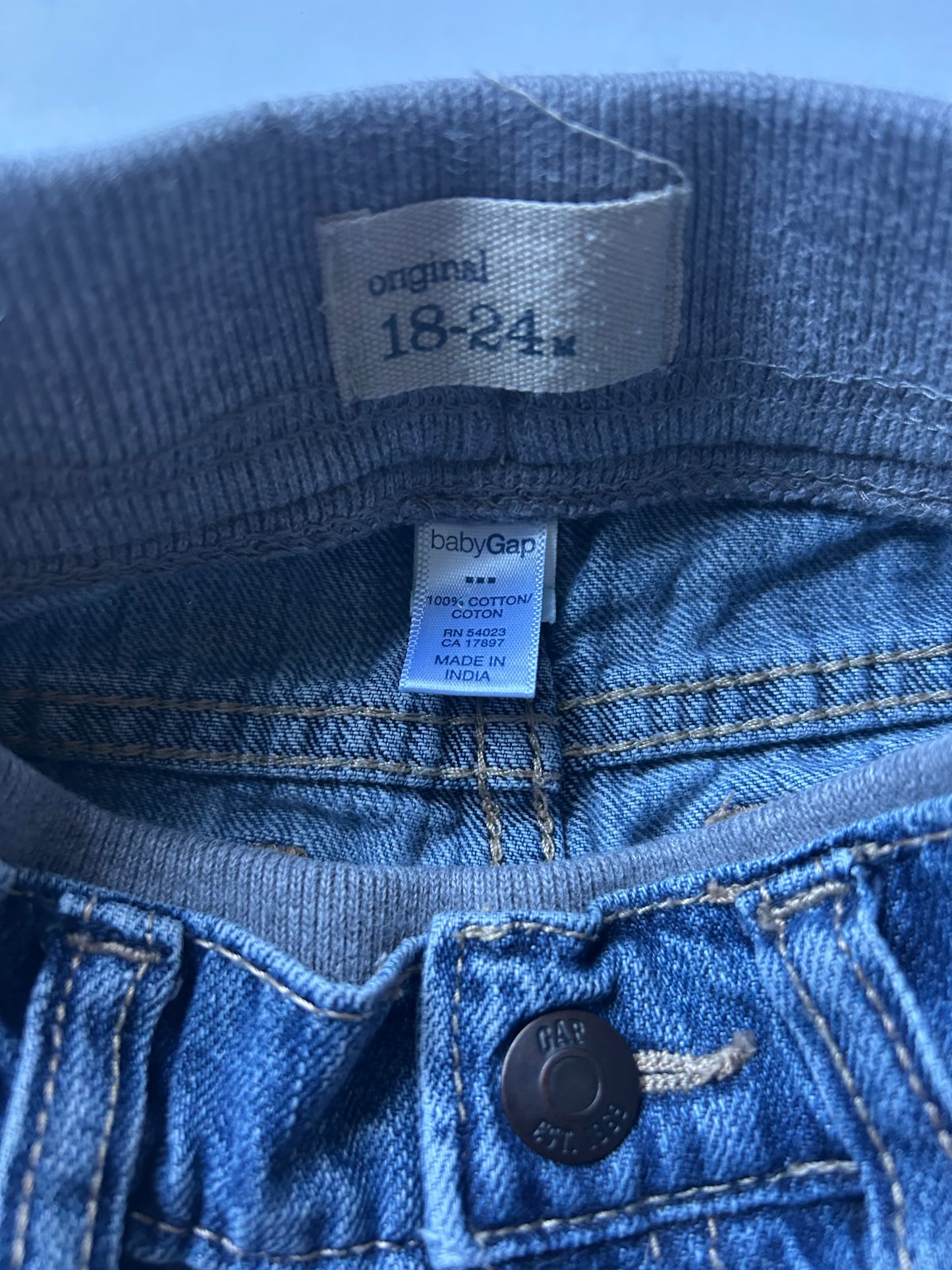Seller 21 GAP 18-24mo boys jeans