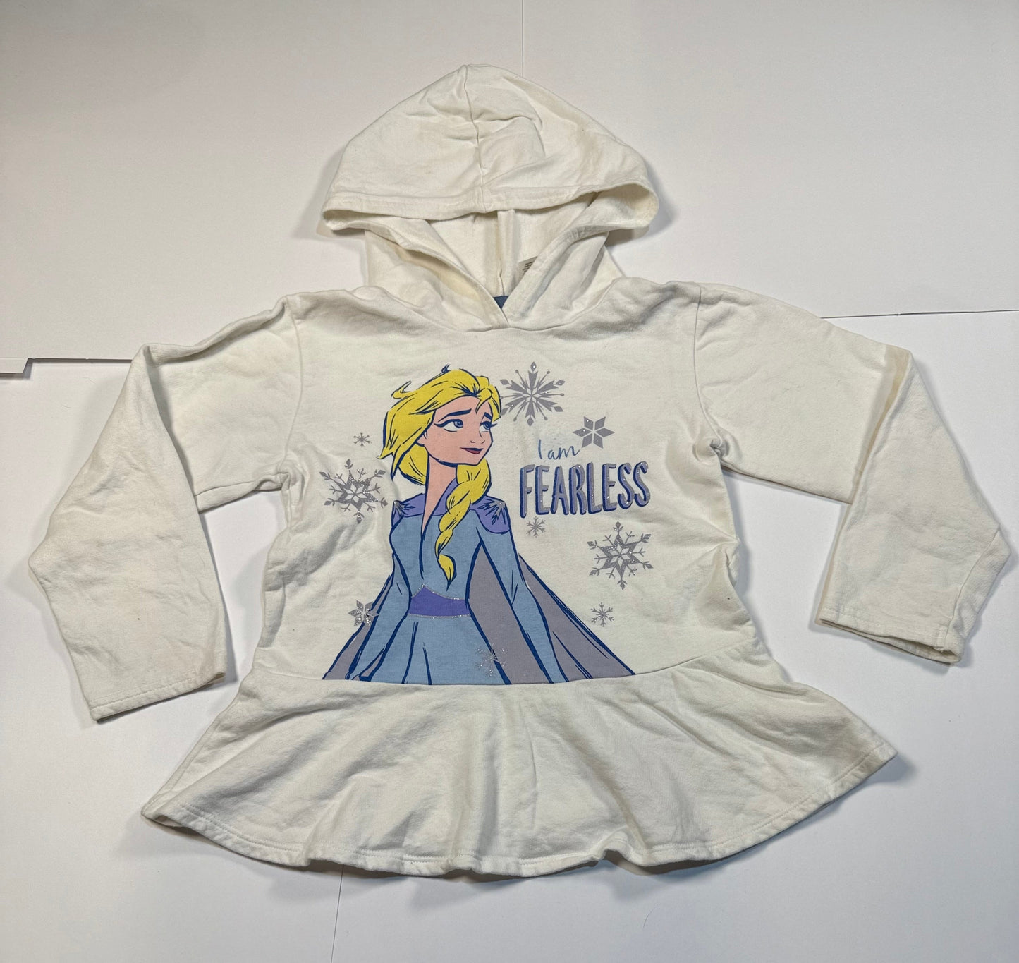 #180 Girls 5 Frozen II Disney Hoodie Bundle with Leggings