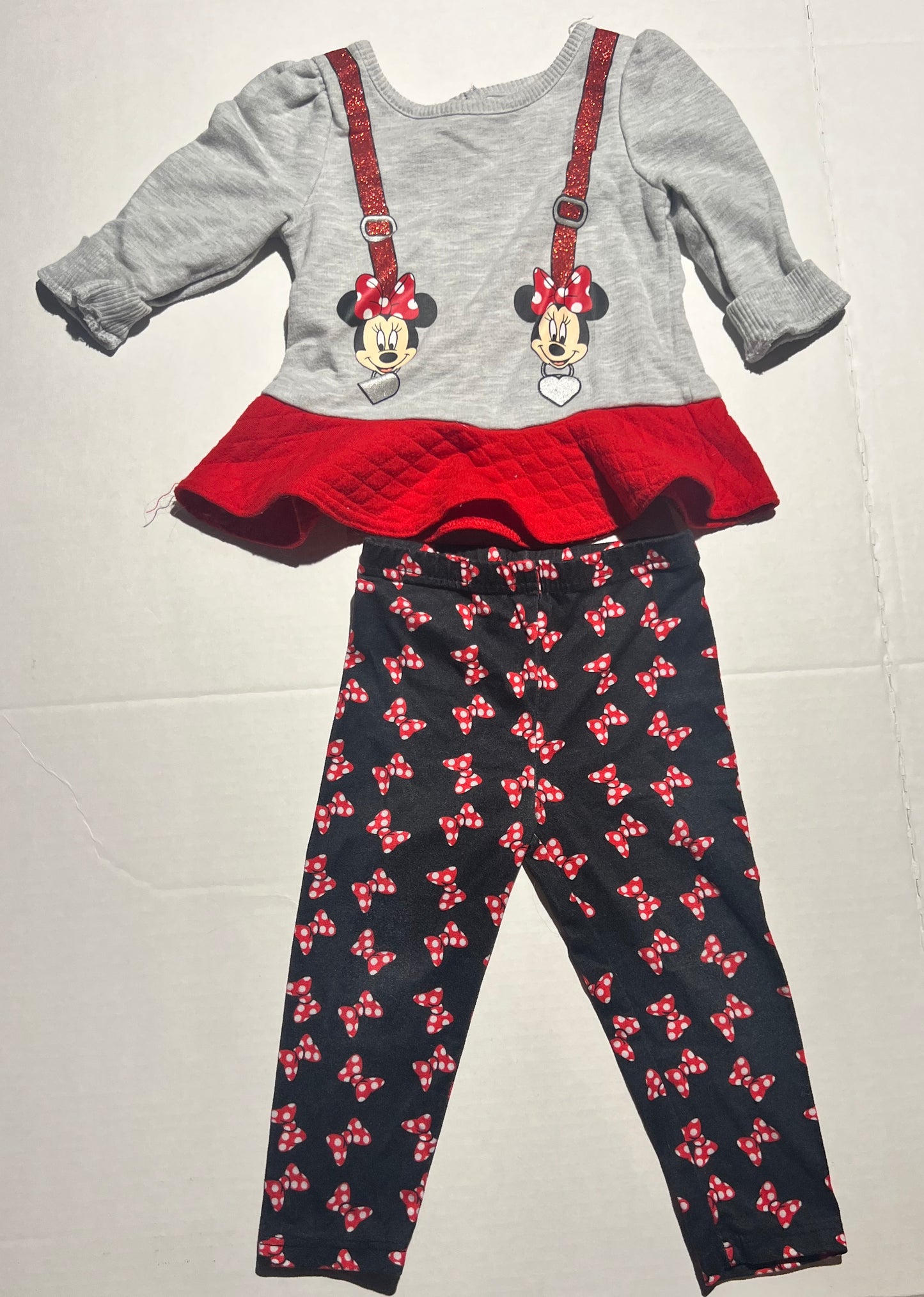 #98 Girls 12 Mo Minnie Outfit