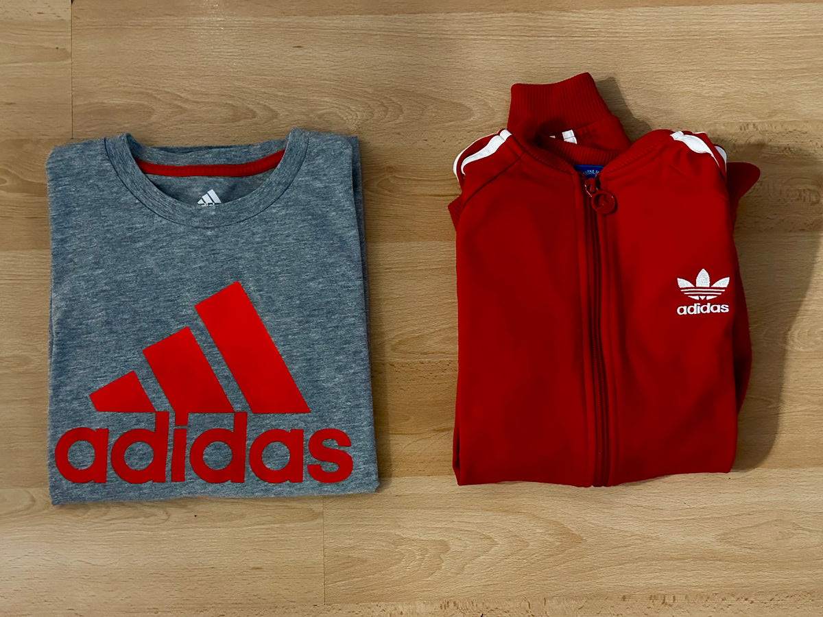 #171 Boy's Medium (10/12) Adidas Bundle (2 Items)