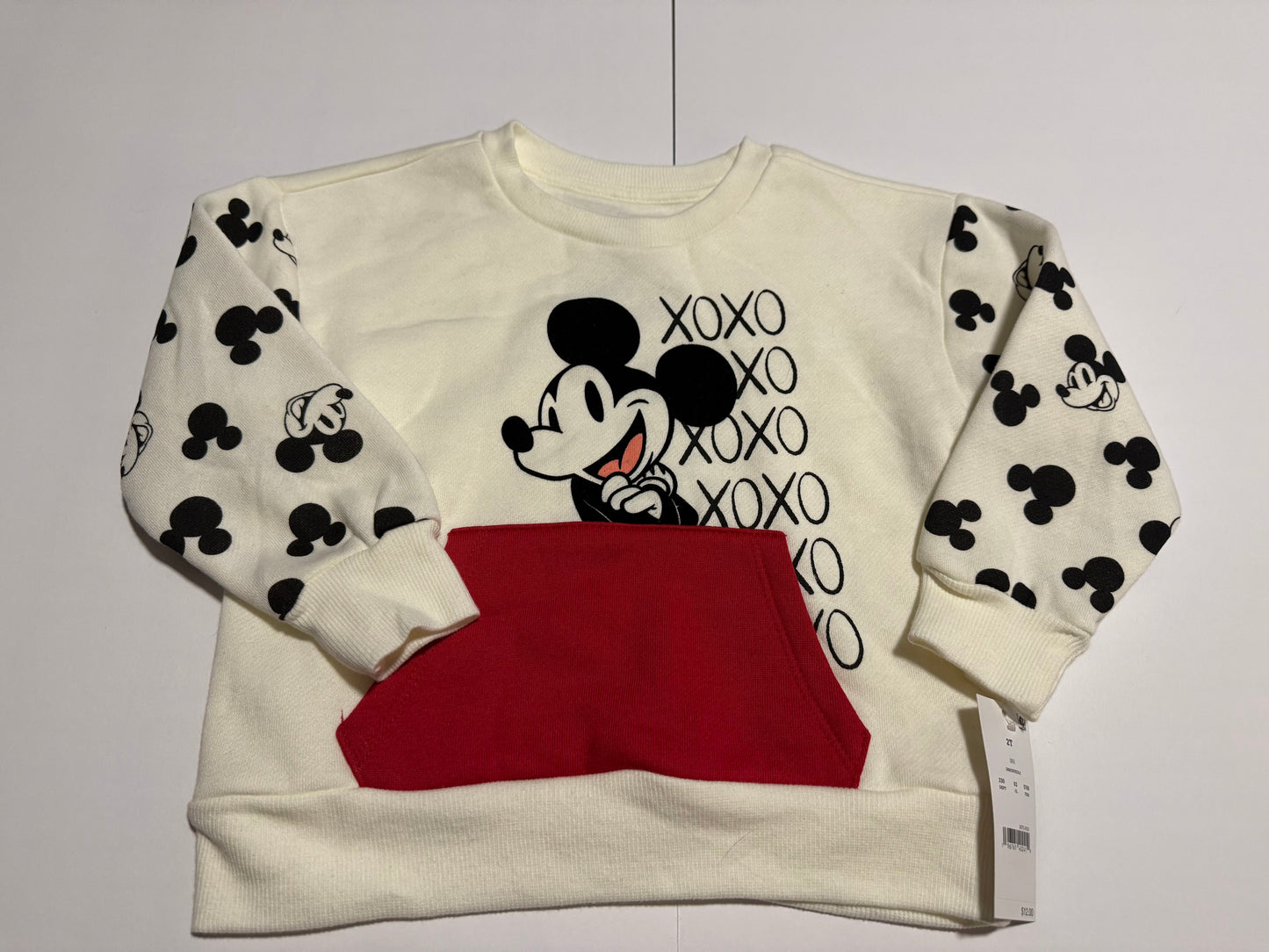 Seller #2 - NWT Mickey Sweatshirt - 2t