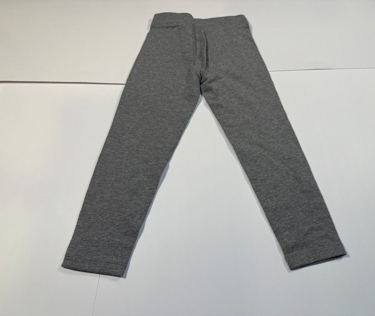 #180 Girls 5 Primary Legging Bundle - Red Green and Gray