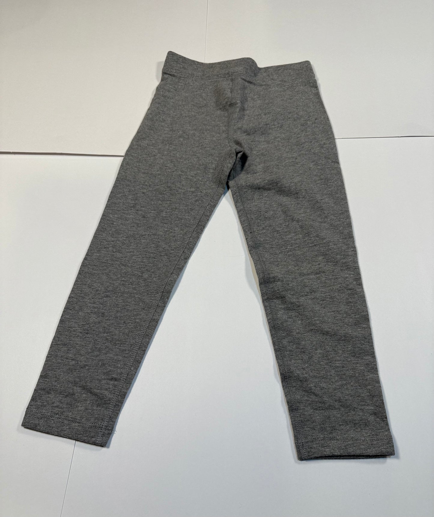 #180 Girls 5 Primary Legging Bundle - Red Green and Gray
