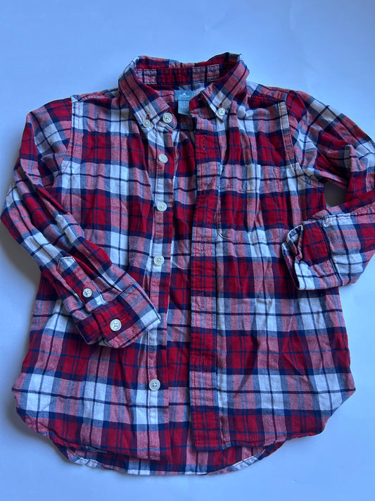 Seller 21 boys 4T plaid button up