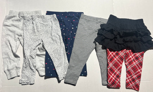 #98 Girls 12mo Pant Bundle