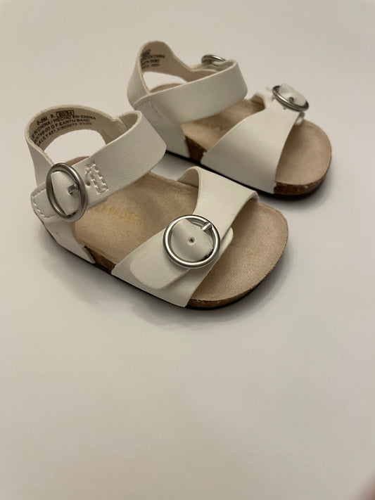 Girls 0-3M Old Navy White Sandals