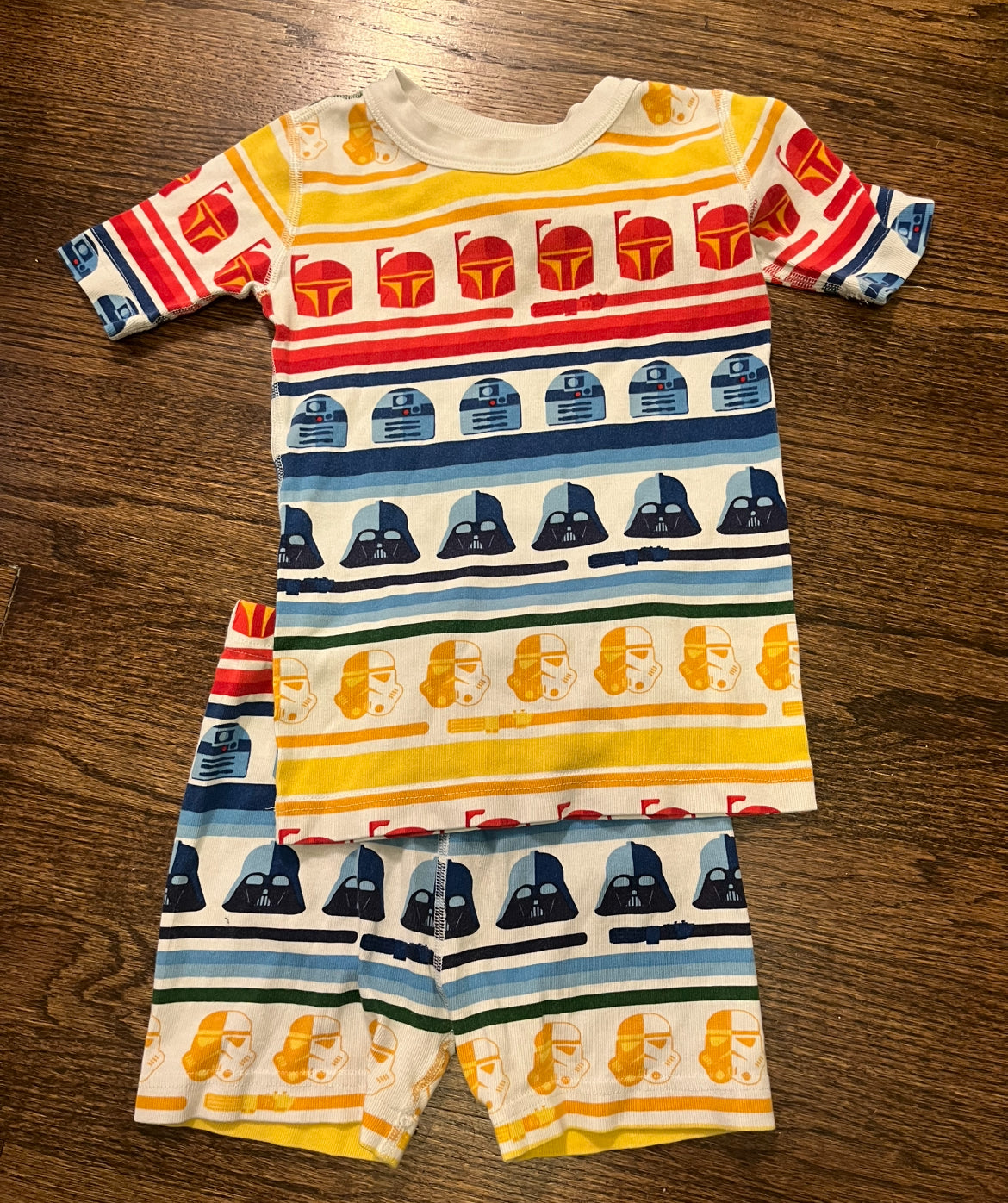 #67 Hanna Andersson Pajamas Star Wars 6/7