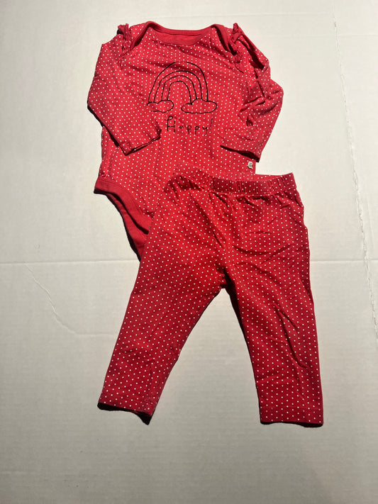 #98 Girls 12mo Gap outfit