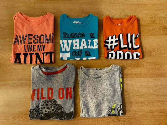 #171 Boy's 5T Shirt Bundle (5 Shirts)