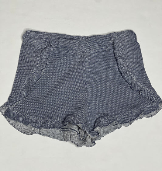 Girls Cat and Jack Shorts with Ruffle Edge Size Small 6/6X VGUC