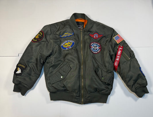 #180 Boys 8 Flight Jacket