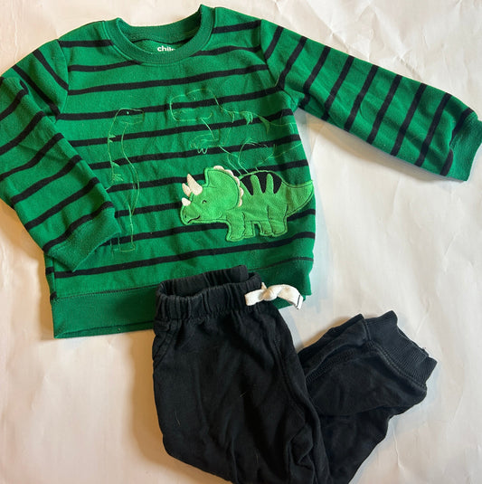 #35 Carters dinosaur outfit 24 months Reduced!