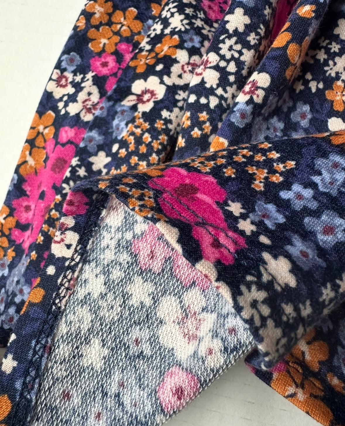 #93 Bonnie Jean Navy Floral Dress Girls 4T