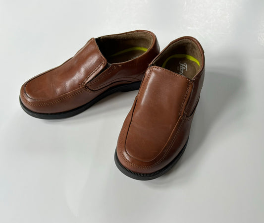 #101 Florsheim Brown Leather Slip-on Shoes Boys Size 12.5