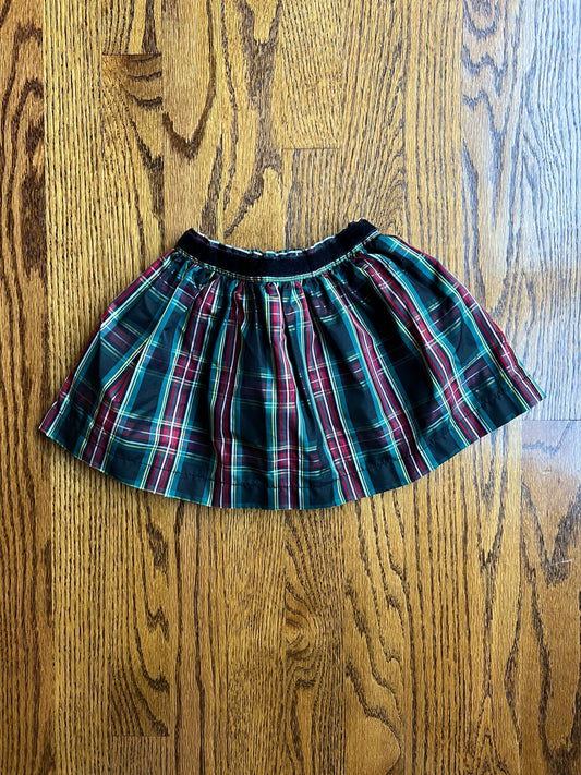 Seller #115 - REDUCED Gap Baby Girl 18-24M Plaid Skirt (Black, Red, & Green), VGUC