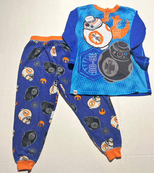 #98 Boys 4T Star Wars PJs