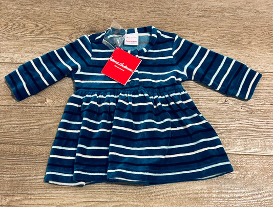 MHA 0-3m NWT Velour Dress