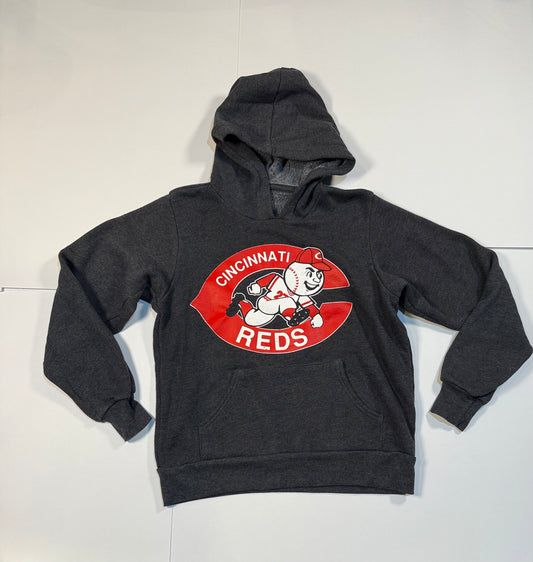 #180 Boys Medium Cincinnati Reds Hoodie Sweatshirt