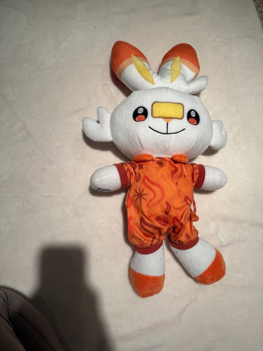 136 pokemon stuffie build a bear EUC