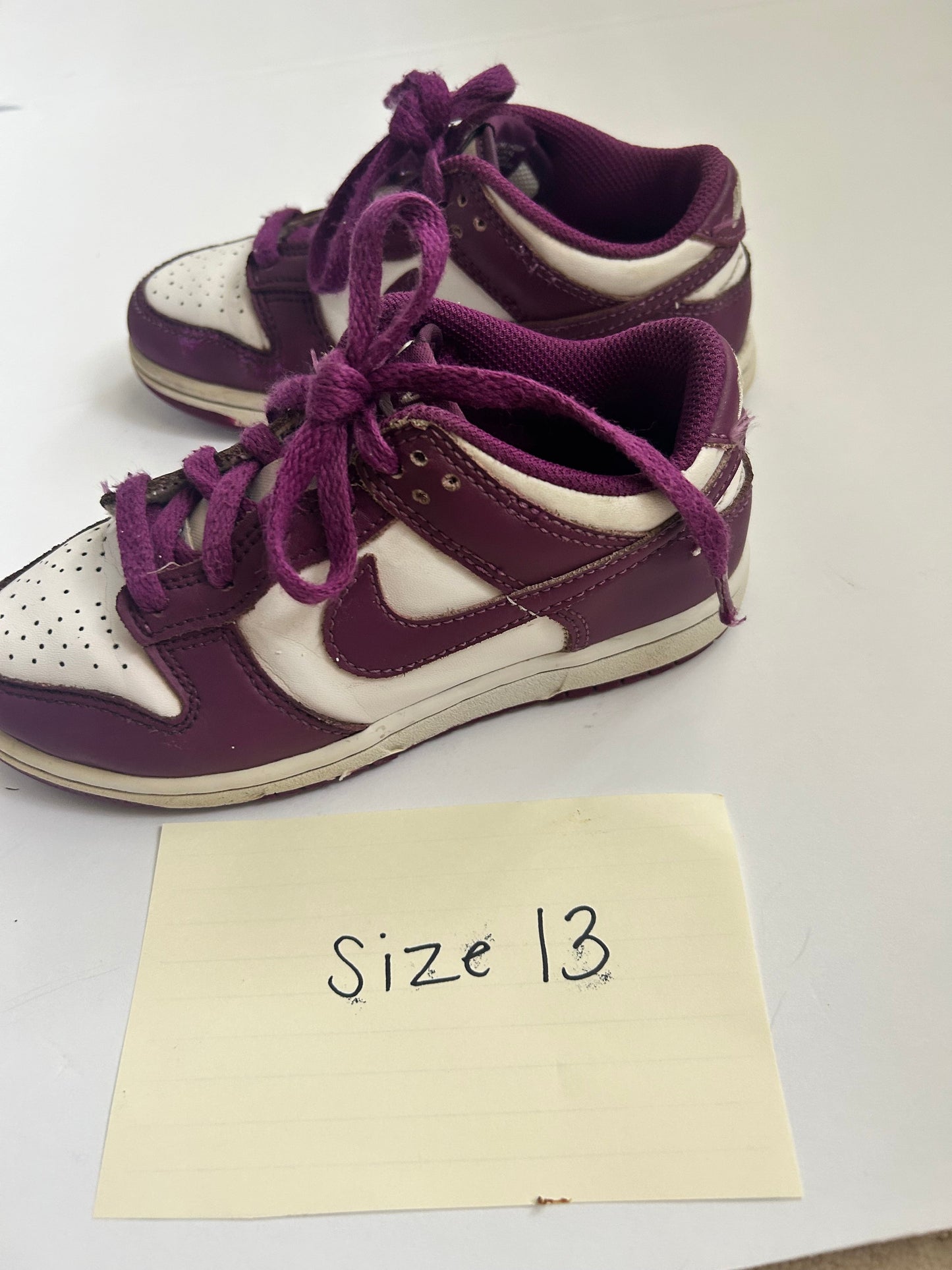 #70 Nike Dunks Size 13
