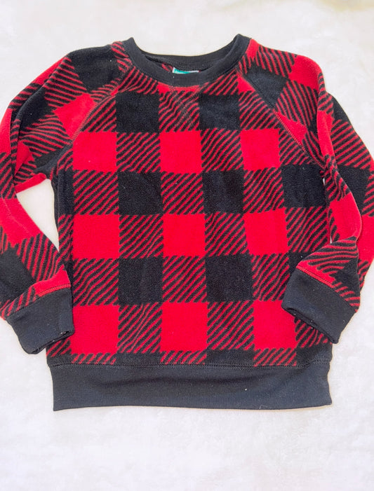#46 Boys 4t granimals fleece shirt euc