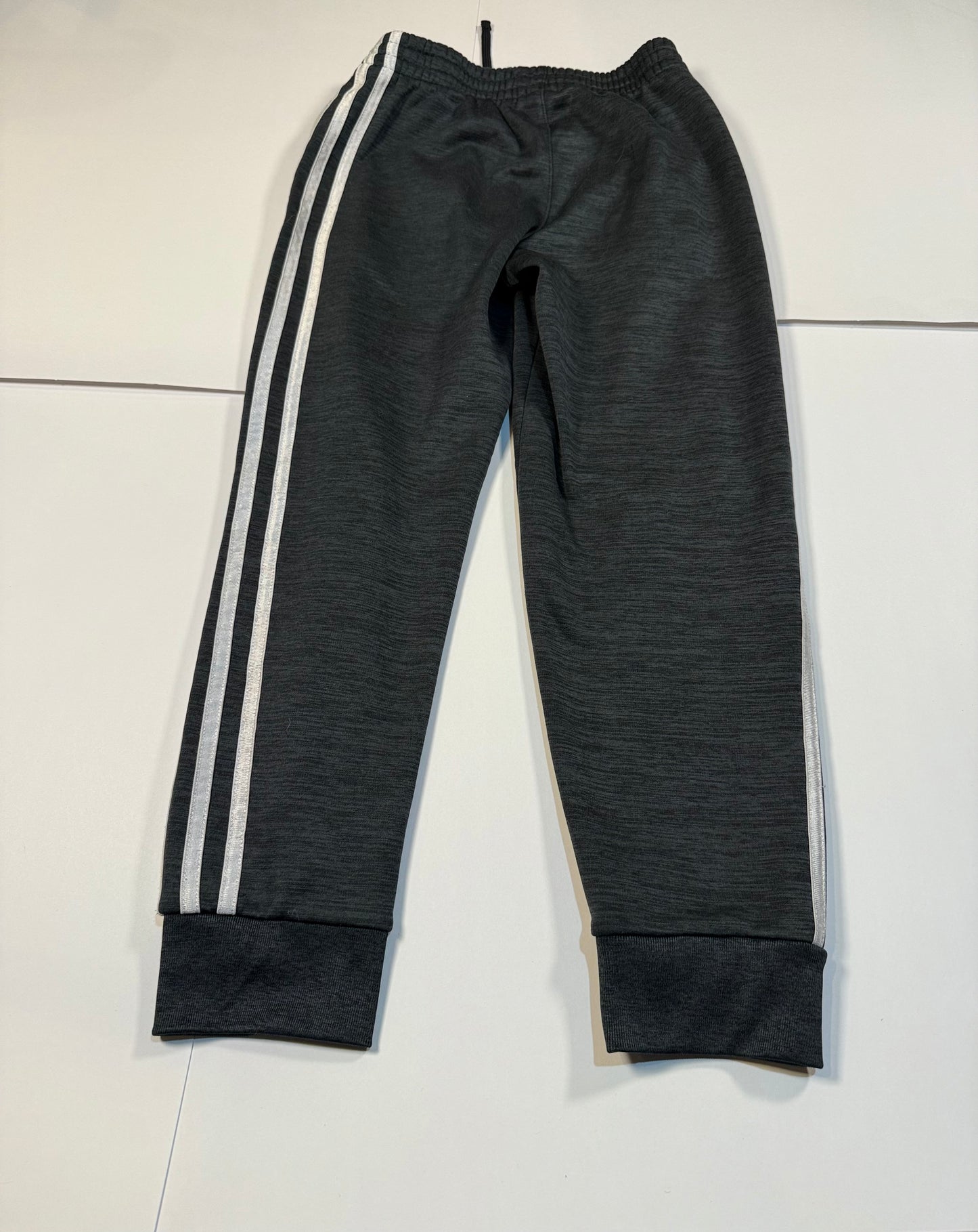 #180 Boys Small 8 Adidas Jogger Bundle -Light and Dark Gray