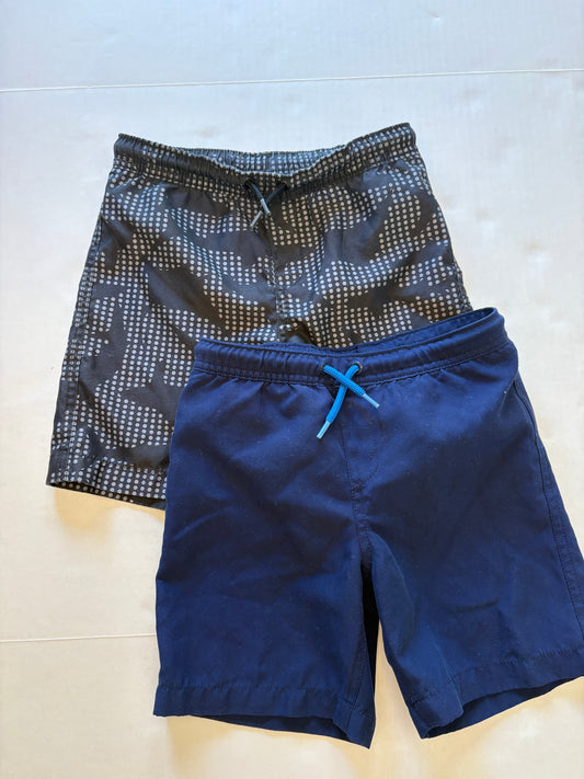 PPU 45227 Seller 121 2 pair Lands End swim trunks size M (5/6)