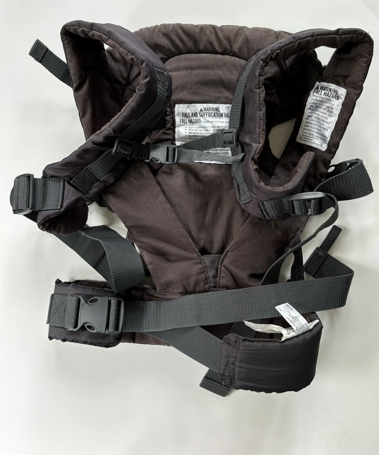 #101 Infantino Flip 4-In-1 Convertible Baby Carrier Gray Charcoal