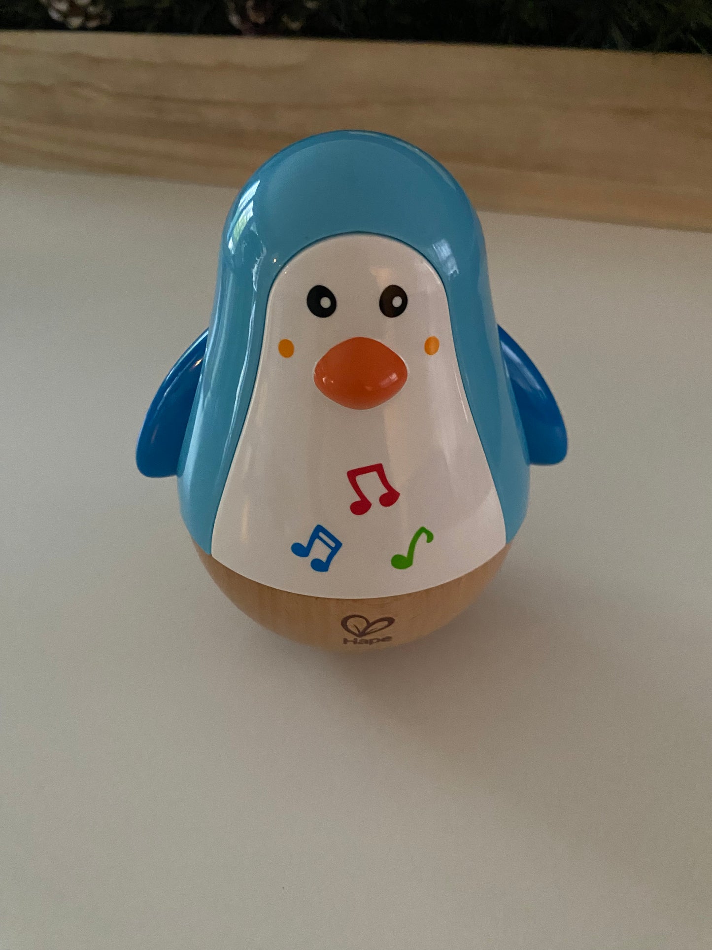 Hape Penguin Music Wobbler Toy