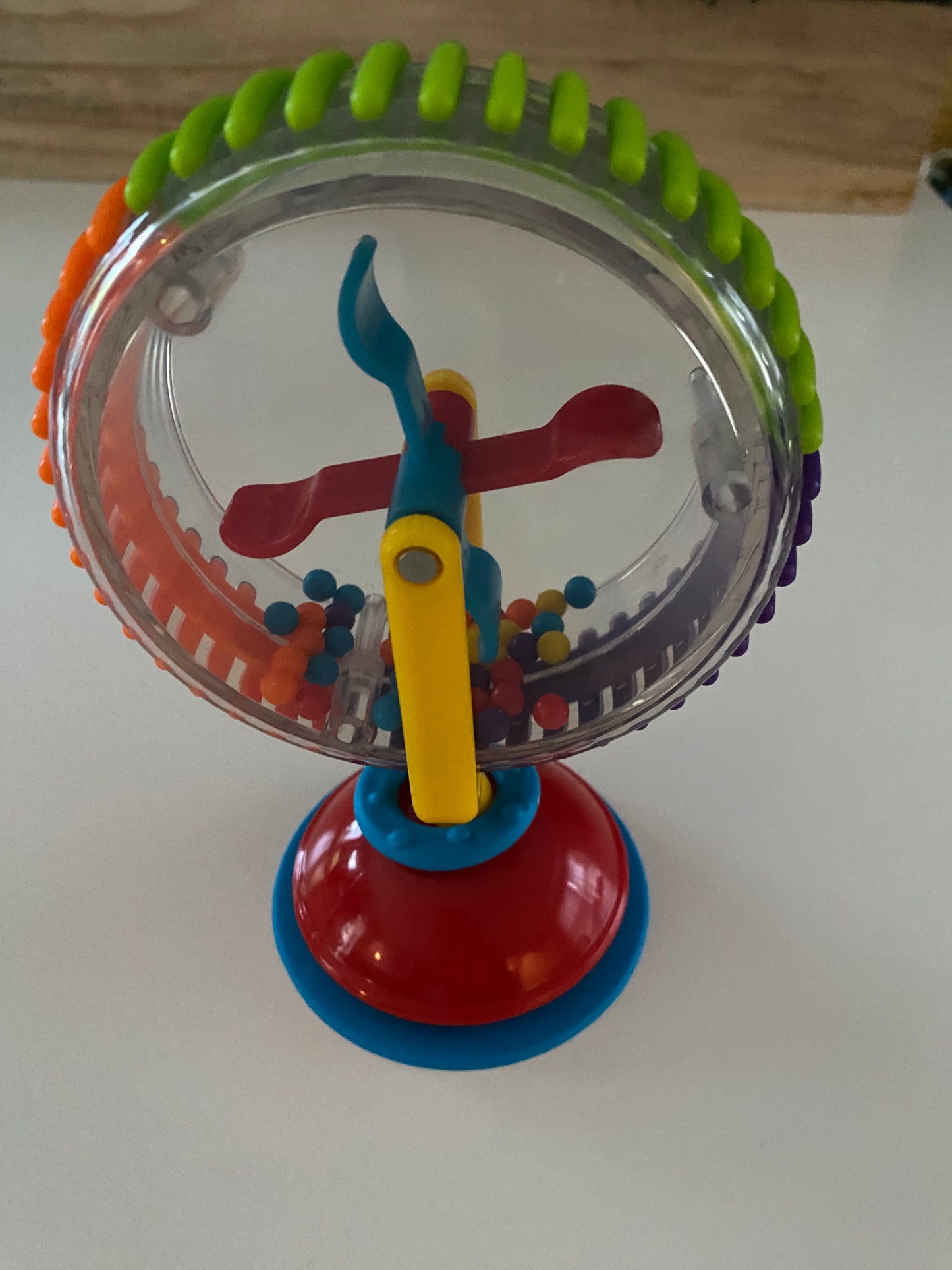 Sassy Wonder Wheel Suction Toy