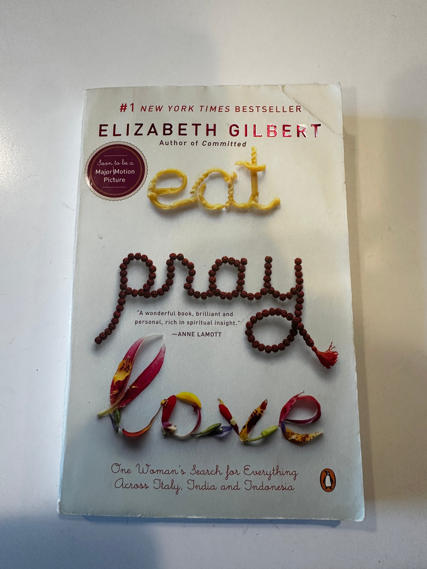 #33 "Eat, Pray, Love" book