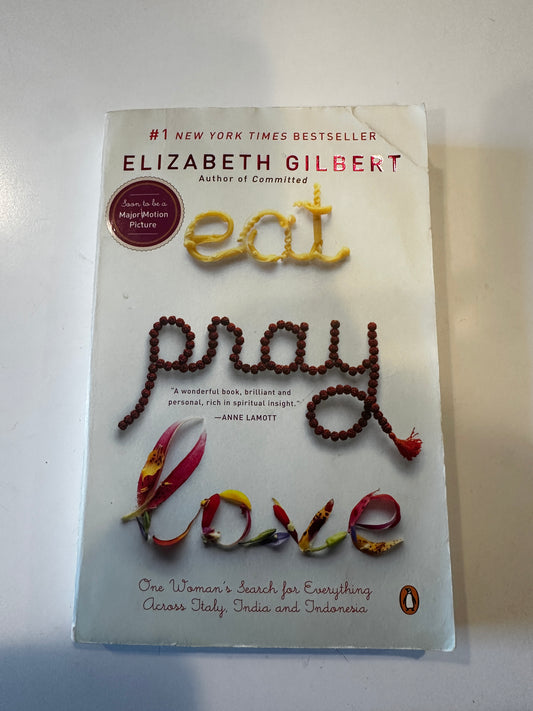 #33 "Eat, Pray, Love" book