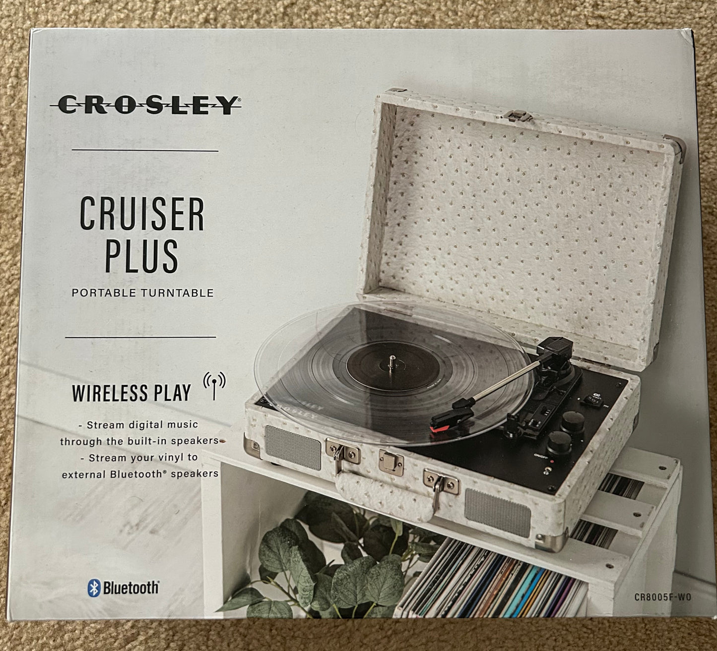 NIB Crosley Cruiser Plus Record Player (2 out of 2) *reduced*