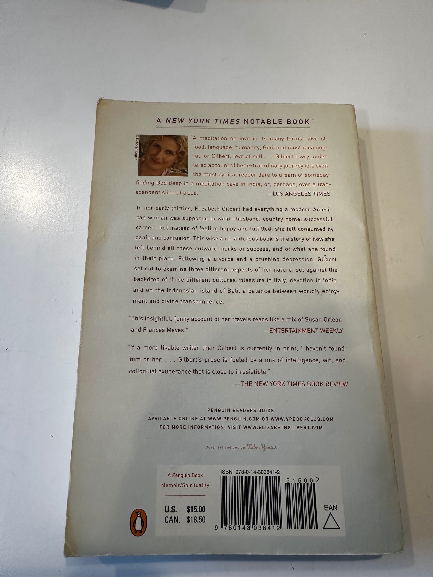 #33 "Eat, Pray, Love" book